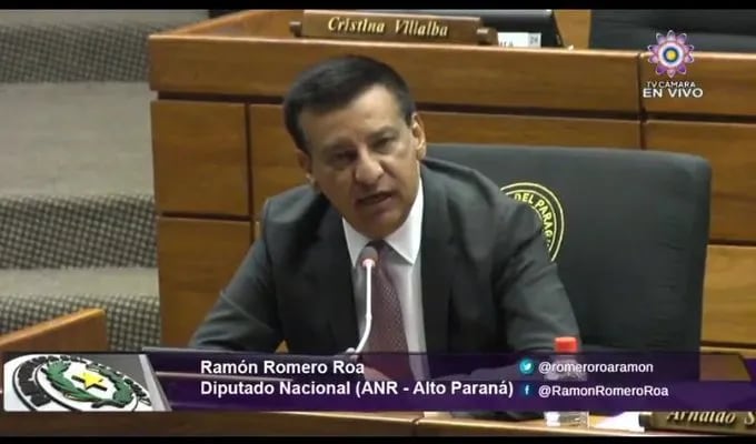 El diputado Ramon Romero Roa se encuentra en terapia intensiva por coronavirus.