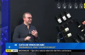 Carta de vinos en ABC, Probamos el vino "Los intocables"