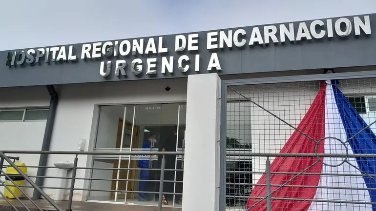 Pabellón de Urgencias del Hospital Regional de Encarnación.