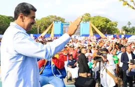 El presidente venezolano Nicolás Maduro durante un acto de gobierno, el pasado martes en Caracas.