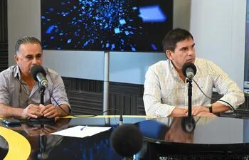 Belarmino Balbuena y Juan Carlos Baruja en conversación con el programa No tiene nombre, por ABC AM.