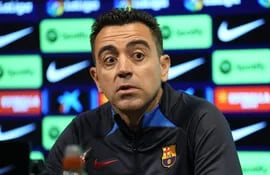 El técnico del FC Barcelona, Xavi Hernández.