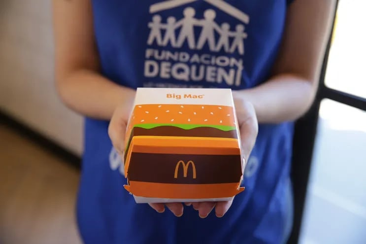 El tradicional Big Mac de McDonald's.