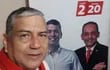Cuando el seccionalero Celso Benjamín Ozuna Riveros hacía campaña por la candidatura de Ángel Barchini a la senaduría y de Santiago Peña a la presidencia.