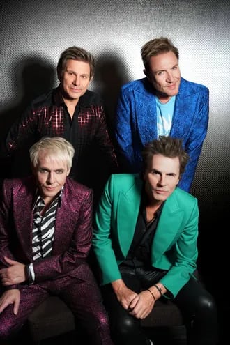 Arriba: Roger Taylor y Simon Le Bon. Abajo: Nick Rhodes y John Taylor. Los Duran Duran están de estreno con nueva música.