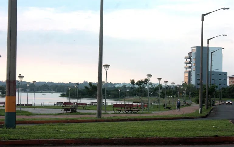 La costanera República del Paraguay, uno de los atractivos de Encarnación.