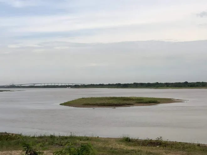 Río Paraguay en zona de Concepción.