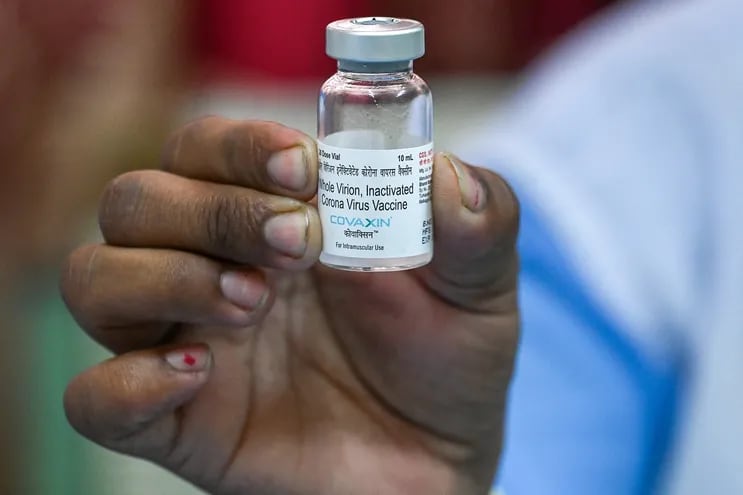 Vacuna Covaxin, donada por la India a Paraguay.