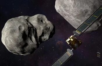 Como nunca antes, un asteroide del tamaño de un camión pasará muy cerca de la Tierra, comunicó la NASA. (EFE/EPA)