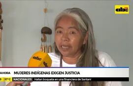 Mujeres indígenas exigen justicia