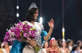 Sheynnis Palacios de Nicaragua, ganadora del certamen 72 de Miss Universo 2023.