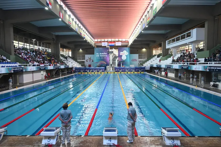 El Centro Acuático Nacional (CAN) es sede de la Natación en los Juegos Suramericanos Asunción 2022.