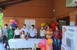 Comisión de apoyo al hospital distrital de San Pedro del Paraná valora la responsabilidad social ciudadana.
