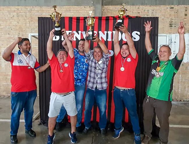 Equipo campeón Mejor de la Comarca de San Juan Nepomuceno.