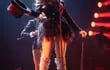 La cantante Gloria Trevi en un momento de su gira "Diosa de la Noche", en Estados Unidos. Protagonista de una resurrección artística sin precedentes tras una estancia en la cárcel, la mexicana celebra quince años en libertad mirando "hacia adelante".