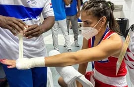 La histórica boxeadora paraguaya Minerva Montiel buscará hacer el mejor papel posible en el Mundial de Mujeres.