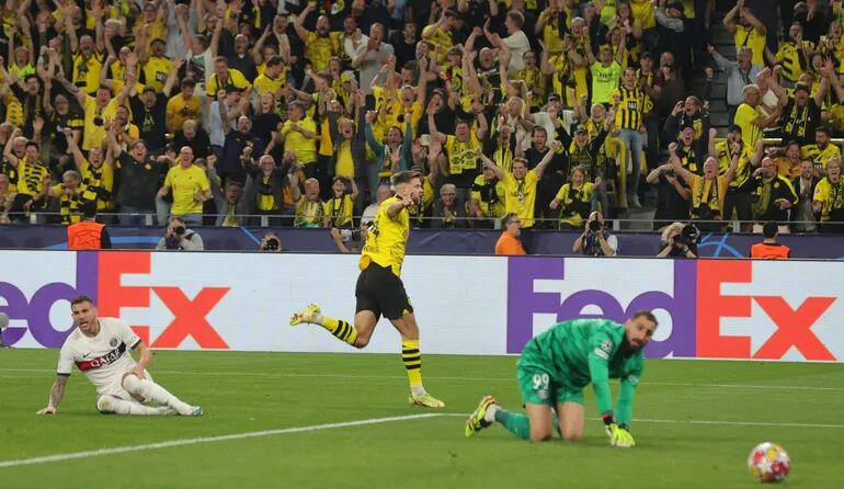 Borussia Dortmund derrotó al PSG