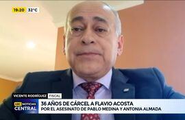 Fiscal Paraguayo habló sobre el juicio de Flavio Acosta Riveros