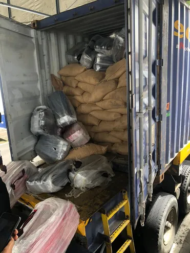 Panamá incauta 646 paquetes de droga en un contenedor con destino a Bélgica