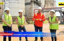 Petrobras abrió las puertas de su planta en Villa Elisa