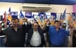 Publicación en Facebook de Julio Acevedo, respaldando la candidatura a  presidente de Hugo Fleitas (c), propuesto por Dionisio Amarilla y Blas Llano.