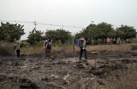 La reserva forestal del Banco San Miguel es una de las más afectadas por los incendios.
