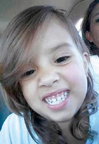 Vivian Romina Paredes Zanotti-Cavazzoni, la niña de tres años de edad que murió cuando agentes de la Senad atacaron a tiros la camioneta en que iba con sus abuelos y su tío.