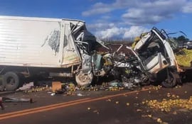 Accidente de tránsito fatal en San Rafael del Paraná.