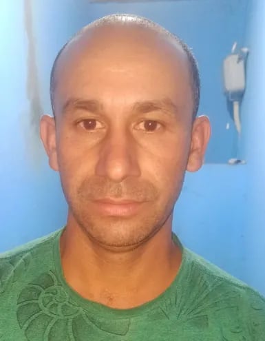 César Susano Montanía Villagra, detenido.