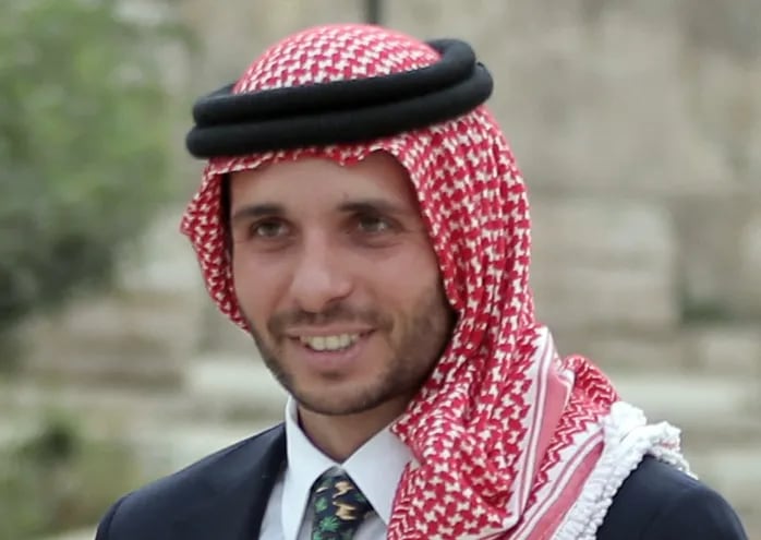 El príncipe Hamzah bin al Husein de Jordania.