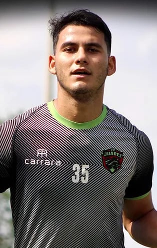 Blas Esteban Armoa, futbolista paraguayo del Juárez de México.