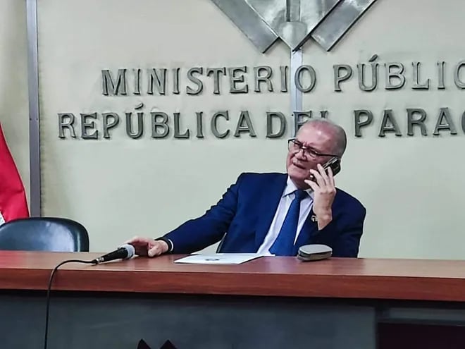 Imagen de archivo y referencia: el fiscal general del Estado, Emiliano Rolón.