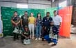 Recicladores de base que trabajan con distintos centros de acopio en el área metropolitana de Asunción recibieron kits de protección para uso diario de parte de Coca-Cola Paresa y Soluciones Ecológicas.