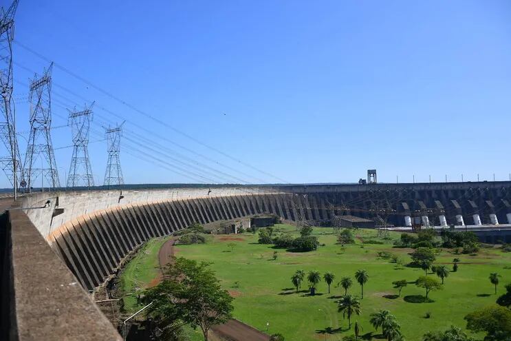 Imagen de archivo de la Central Hidroeléctrica Itaipú.