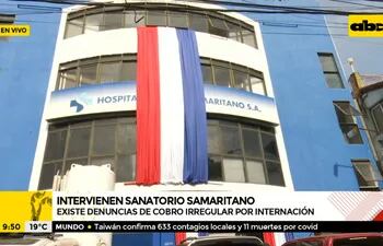 La Superintendencia de Salud multó al Sanatorio Samaritano por G. 100 millones, tras denuncias de cobro irregular por internaciones.