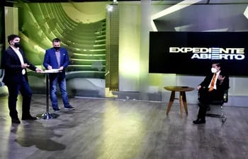El abogado Guillermo Duarte Cacavelos, defensor del diputado Miguel Cuevas, participó anoche del programa "Expediente Abierto" emitido por ABC TV.