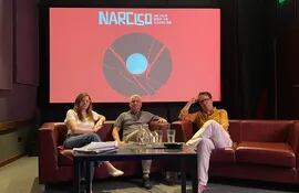 Ana Arza, Sebastián Peña Escobar y Marcelo Martinessi brindaron detalles acerca de "Narciso".