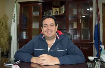 Ricardo Estigarribia (PLRA), intendente que logró destacarse en los últimos años por su gestión.