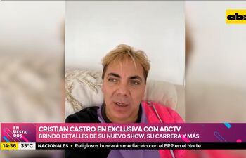 Cristian Castro, en entrevista exclusiva con ABC TV