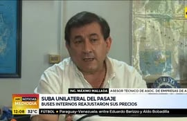 Buses internos de Asunción reajustaron unilateralmente el precio del pasaje