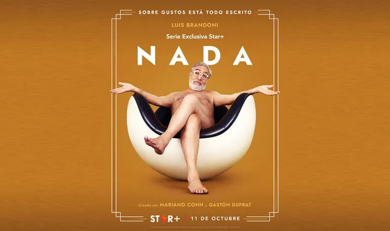 Luis Brandoni protagoniza "Nada" la serie con Robert De Niro y la paraguaya Majo Cabrera.