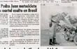 Publicación de ABC Color del 9 de mayo de 2000, sobre la primera captura de Waldemar Pereira Rivas, alias Cachorrão, por el asalto y homicidio en Brasil, causa por la que hasta ahora tiene notificación roja de Interpol.