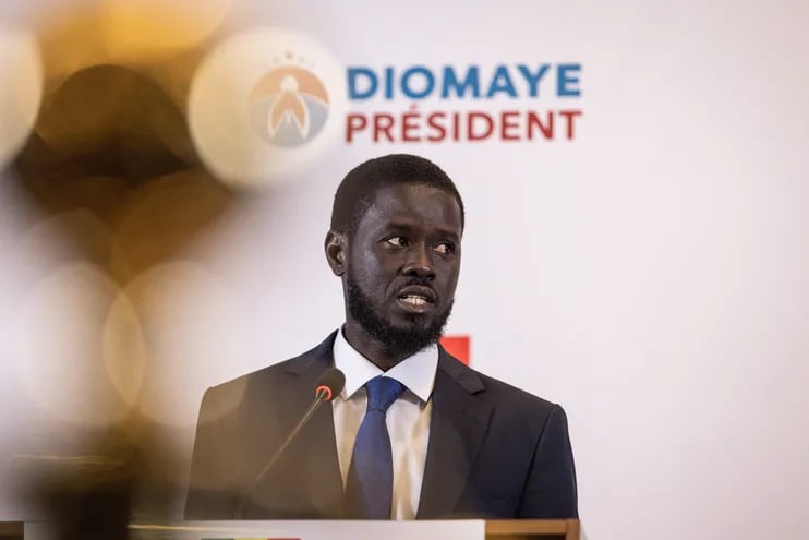 El nuevo presidente de Senegal, Bassirou Diomaye Faye.