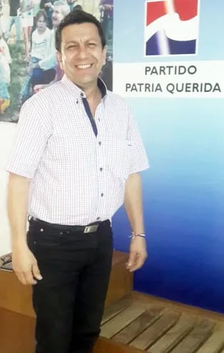 Miguel Villagra, candidato de Patria Querida a intendente de Ypacaraí.