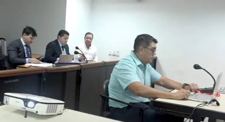 Declaración del perito Eduardo Nakayama en el juicio al diputado colorado Miguel Cuevas.