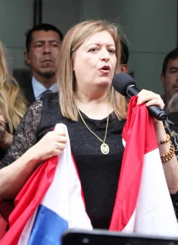 Sandra Raquel Quiñónez Astigarraga, fiscala general del Estado.