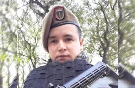 Waldino Aguayo Rojas, sargento primero de Infantería de Marina, miembro de la Fuerza de Tarea Conjunta, asesinado por su pareja.