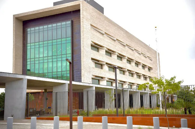 Nuevo edificio de la Embajada de Estados Unidos en Paraguay.