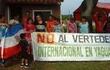 Pobladores de Yaguarón que formaron la organización “No al vertedero” exigen que el Mades deje sin efecto el   Estudio de Impacto Ambiental (EIA).