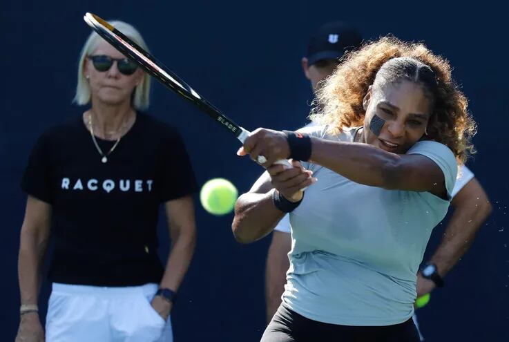 Serena Williams Price (40 años) quiere despedirse del tenis sumando un último torneo. AFP